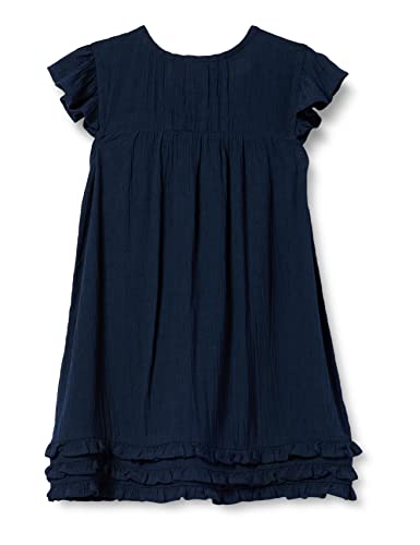 s.Oliver Junior Baby Girls Volant Kleid, Blue, 62 von s.Oliver