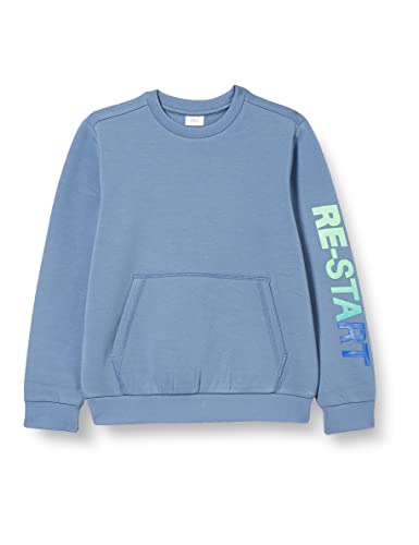 s.Oliver Junior Boy's 10.3.12.14.140.2123225 Sweatshirts, Blau 5283, 176 von s.Oliver