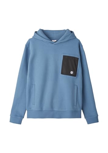 s.Oliver Junior Boy's 10.3.12.14.140.2123232 Sweatshirts, Blau 5283, 176 von s.Oliver