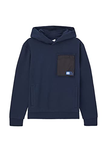 s.Oliver Junior Boy's 10.3.12.14.140.2123232 Sweatshirts, Blau 5952, 140 von s.Oliver