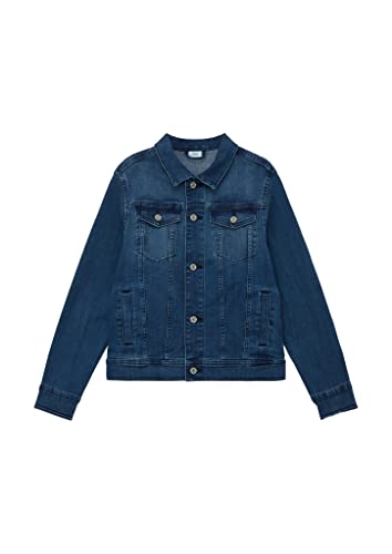 s.Oliver Junior Boy's 2124937 Jeansjacke, Blue, 140 von s.Oliver