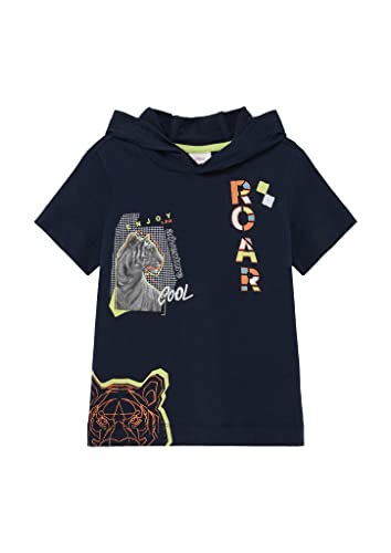 s.Oliver Junior Boy's 2127492 T-Shirt, Kurzarm, blau 5952, 116/122 von s.Oliver