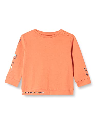 s.Oliver Junior Boy's 2128265 T-Shirt, Langarm, ORANGE, 140 von s.Oliver