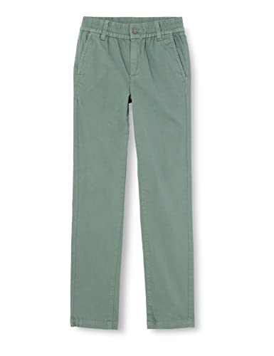 s.Oliver Junior Boy's Chino, Slim Fit, Blue Green, 134/SLIM von s.Oliver