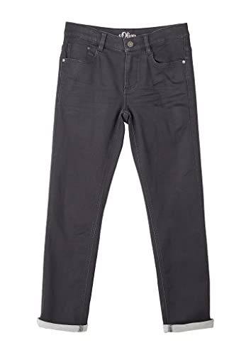 s.Oliver Jungen 2117924 Jeans, Seattle Regular Fit, BLACK, 158 / SLIM von s.Oliver