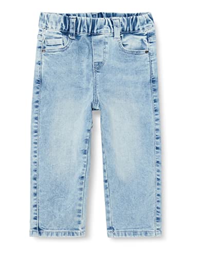 s.Oliver Junior Boy's Jeans mit Elastikbund, Relaxed Fit, Blue, 110/REG von s.Oliver