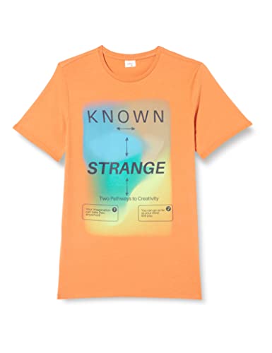 s.Oliver Jungen 10.3.12.12.130.2128275 T-Shirt, kurzarm, Orange 2140, 152 von s.Oliver