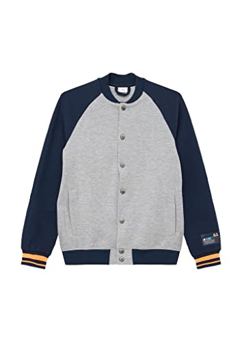 s.Oliver Junior Boy's Sweat Blouson, Grey, 176 von s.Oliver