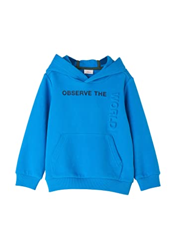 s.Oliver Jungen 2119310 Sweatshirt mit Kapuze, Blau #4997D0, 92-98 von s.Oliver