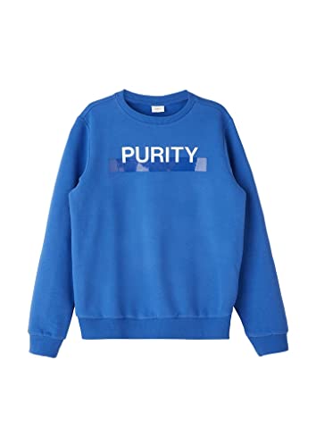 s.Oliver Jungen 10.3.12.14.140.2123381 Sweatshirts, Blau #0067a5, 140 von s.Oliver