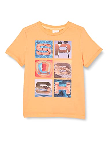 s.Oliver Junior Boy's T-Shirt, Mango, 116/122 von s.Oliver