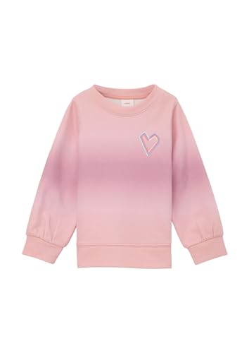 s.Oliver Junior Girl's 2127385 Sweatshirt, Langarm, PINK, 92/98 von s.Oliver