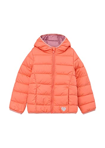 s.Oliver Junior Girl's 2127388 Steppjacke, ORANGE, 92 von s.Oliver