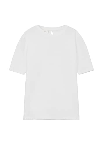 s.Oliver Junior Girl's 2128013 T-Shirt, Kurzarm, White, 140 von s.Oliver