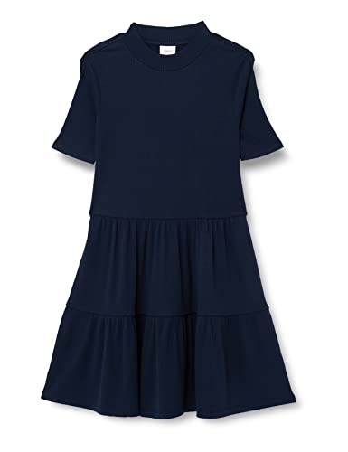 s.Oliver Junior Girl's 2128555 Kleid, kurz, Blue, 164 von s.Oliver