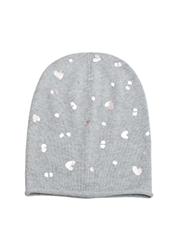 s.Oliver Junior Girl's 403.12.208.25.272.2117259 Mütze, Grey floral Print, 51 s.Oliver Junior Girl's 403.12.208.25.272.2117259 Mütze, Grey floral Print, 51 von s.Oliver