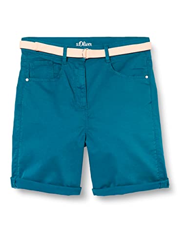 s.Oliver Junior Girl's Hose kurz, aquamarin, 146 von s.Oliver