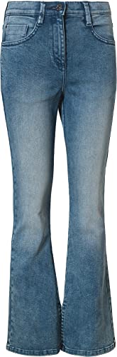 s.Oliver Mädchen 2117896 Jeans, Beverly Flare Leg, BLUE, 164 / BIG von s.Oliver