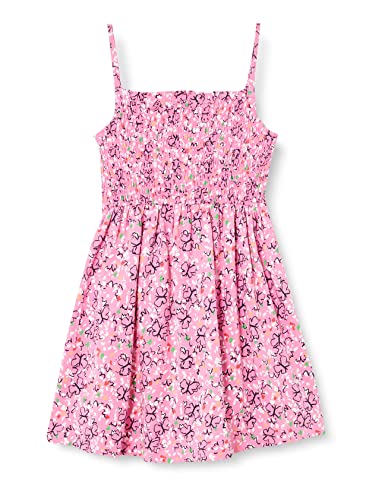 s.Oliver Junior Girl's Kleid mit Allover Print, PINK, 98 von s.Oliver