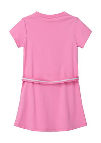 s.Oliver Junior Girl's Kleid mit Glitzergürtel, PINK, 116 von s.Oliver