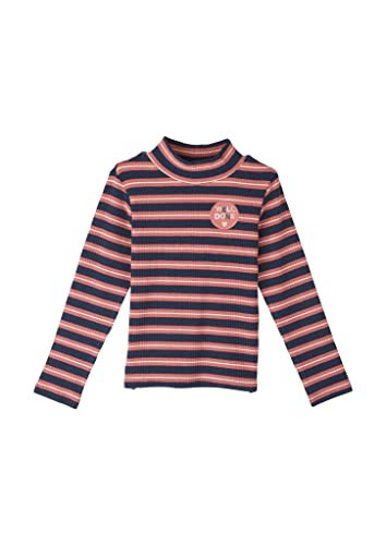 s.Oliver Junior Girl's Langarmshirt gestreift, Dark Blue, 92/98 von s.Oliver