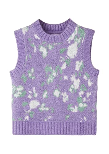 s.Oliver Junior Girl's Pullunder ärmellos, Lilac/Pink, 104-110 von s.Oliver