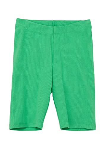 s.Oliver Junior Girl's Radlershort mit Rippstruktur, Green, 176 von s.Oliver