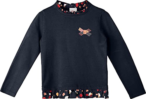 s.Oliver Mädchen Knitted Jumper Strickpullover, Navy, 116-122 EU von s.Oliver