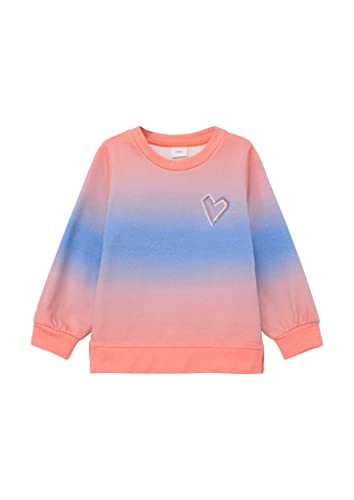 s.Oliver Junior Girl's Sweatshirt, Langarm, ORANGE, 104/110 von s.Oliver