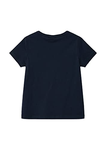 s.Oliver Mädchen 2130399 T-Shirt, Kurzarm, 5952_Blue, 104-110 von s.Oliver