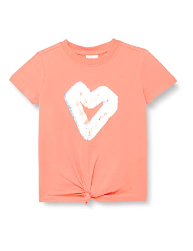 s.Oliver Junior Girl's T-Shirt, Kurzarm, orange 2034, 92/98 von s.Oliver