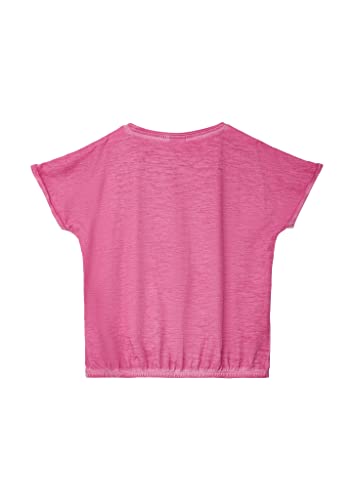 s.Oliver Junior Girl's 2130435 T-Shirt, Kurzarm, pink 4451, 140 von s.Oliver