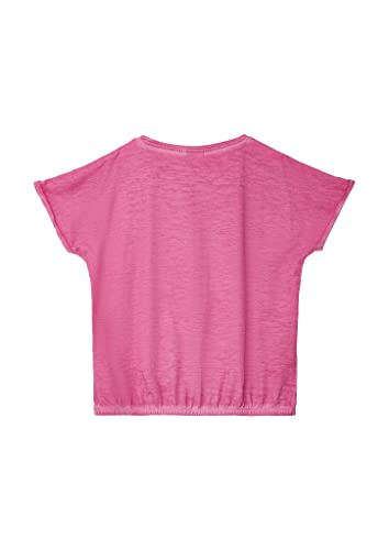 s.Oliver Junior Girl's 2130435 T-Shirt, Kurzarm, pink 4451, 152 von s.Oliver