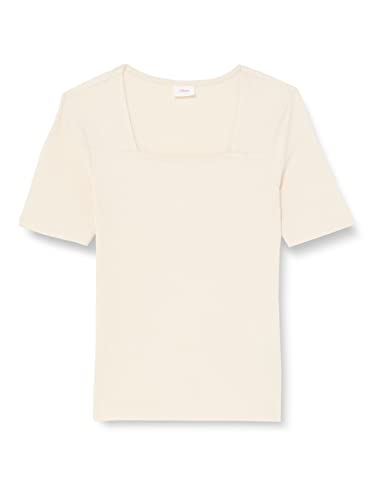 s.Oliver Junior Girl's T-Shirt, Kurzarm, beige 805, S von s.Oliver