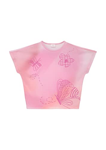 s.Oliver Junior Girl's T-Shirt, Kurzarm, rosa 44D1, 116/122 von s.Oliver