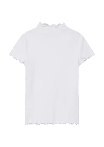 s.Oliver Junior Girl's T-Shirt, Kurzarm, weiß 100, M von s.Oliver