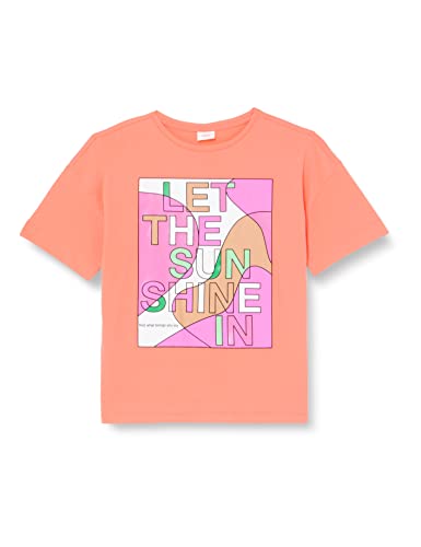 s.Oliver Junior Girl's T-Shirts, Kurzarm, orange 2034, L von s.Oliver