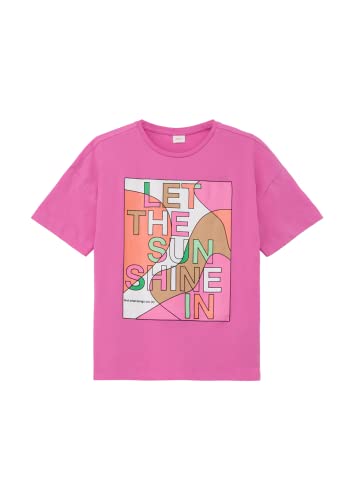 s.Oliver Mädchen 2128027 T-Shirts, Kurzarm, 4451_PINK, XL von s.Oliver