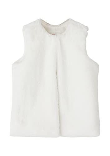 s.Oliver Junior Girl's Weste, White, 92 von s.Oliver