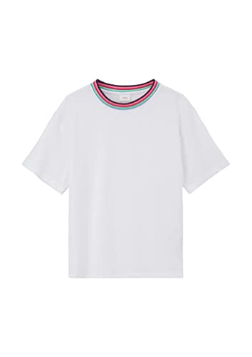 s.Oliver Junior Girls 2130472 T-Shirt, Kurzarm, weiß 0100, 152 von s.Oliver