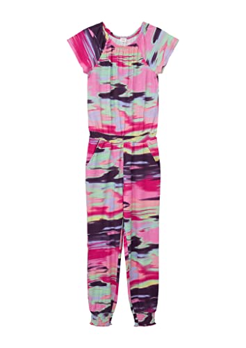 s.Oliver Junior Girls 2130489 Overall mit Allover Print, rosa 44A3, 158 von s.Oliver