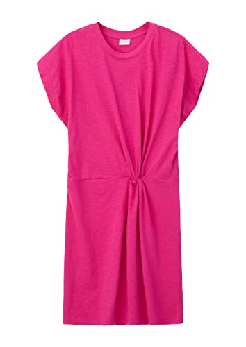 s.Oliver Junior Girls 2130487 Kleid mit Knotendetail, rosa 4461, 140 von s.Oliver