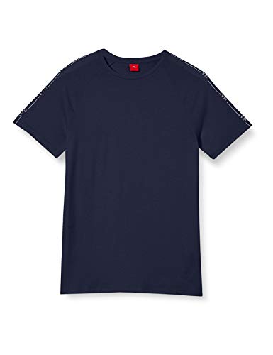 s.Oliver Junior Jungen 402.10.005.12.130.2038352 T-Shirt, Dark Blue, S von s.Oliver