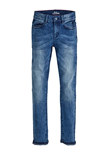 s.Oliver Jungen Slim: Jeans im Used-Look Grau 98z3 170 Slim von s.Oliver