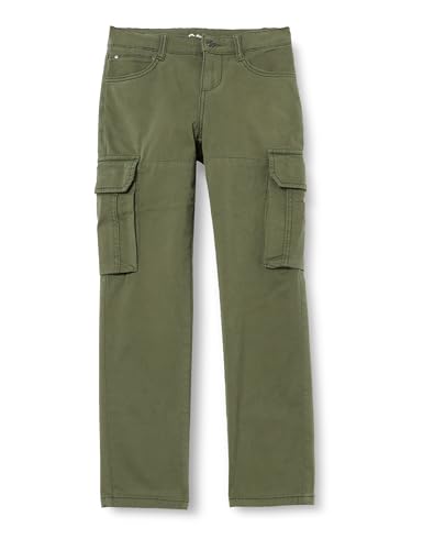 s.Oliver Junior Jungen Cargo Hose Pete, Straight Leg Green 158 von s.Oliver