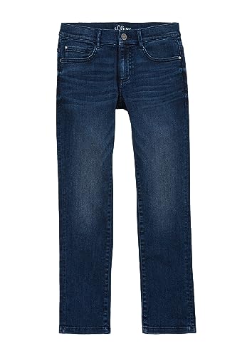 s.Oliver Junior Jungen Jeans Hose, Seattle Slim Fit Blue 134/REG von s.Oliver