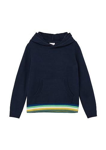 s.Oliver Junior Jungen Sweatjacke mit Rückenprint BLUE GREEN 104 von s.Oliver