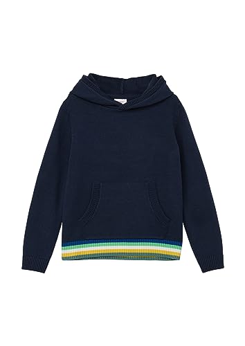 s.Oliver Junior Jungen Sweatjacke mit Rückenprint BLUE GREEN 128 von s.Oliver