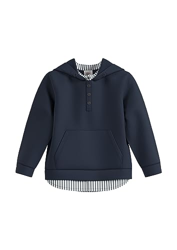 s.Oliver Junior Jungen Sweatshirt Langarm, navy(5952), 116/122 von s.Oliver