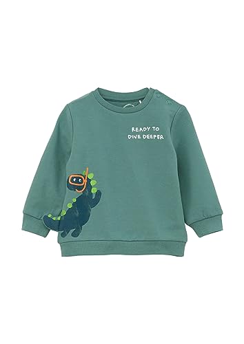 s.Oliver Junior Jungen Sweatshirt Langarm Blue Green 68 von s.Oliver